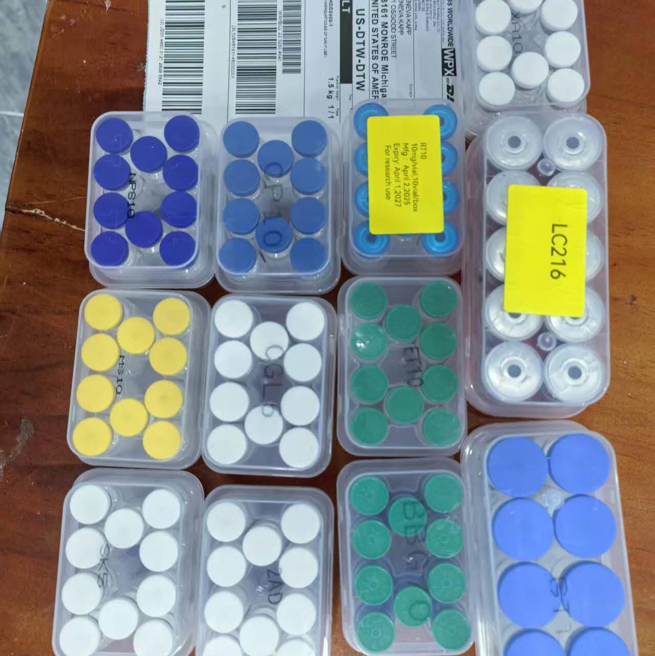 Retatrutide 5mg+cagrilintide 5mg  10mg*10vials peptide